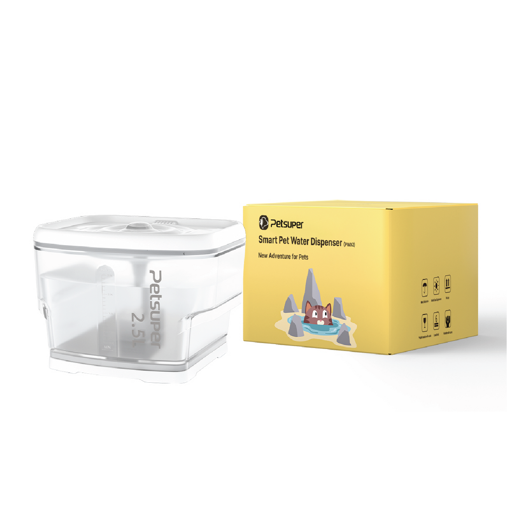 bebedero 2.5L y su caja